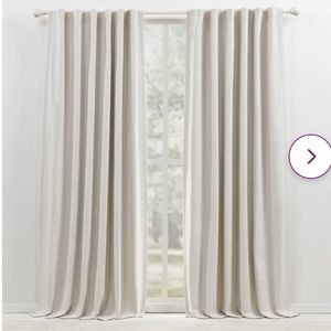 Ralph Lauren - Blackout Curtains made from Heavy Cotton/Linen Blend with Lining
